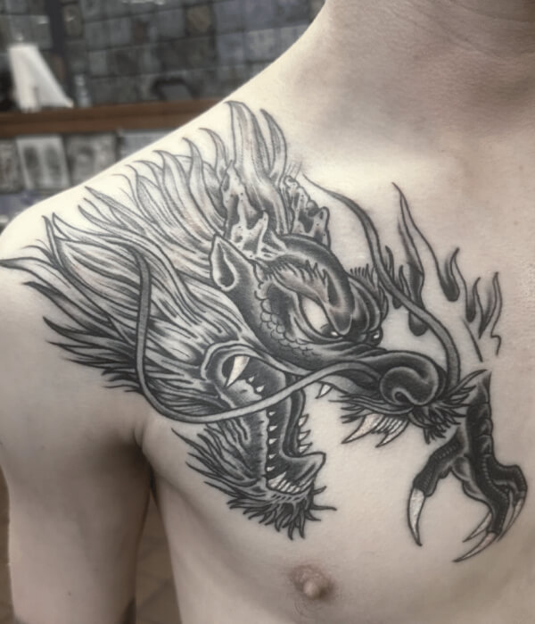 Dragon Alpha Tattoo