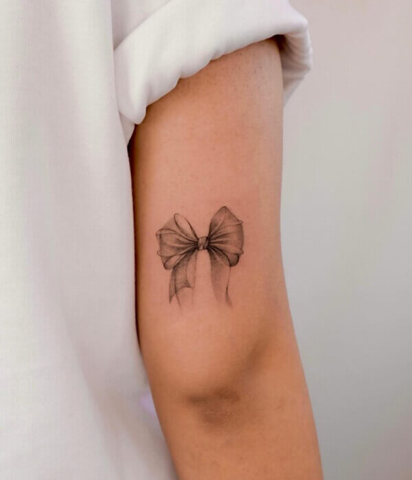 Butterfly Bow Tattoo