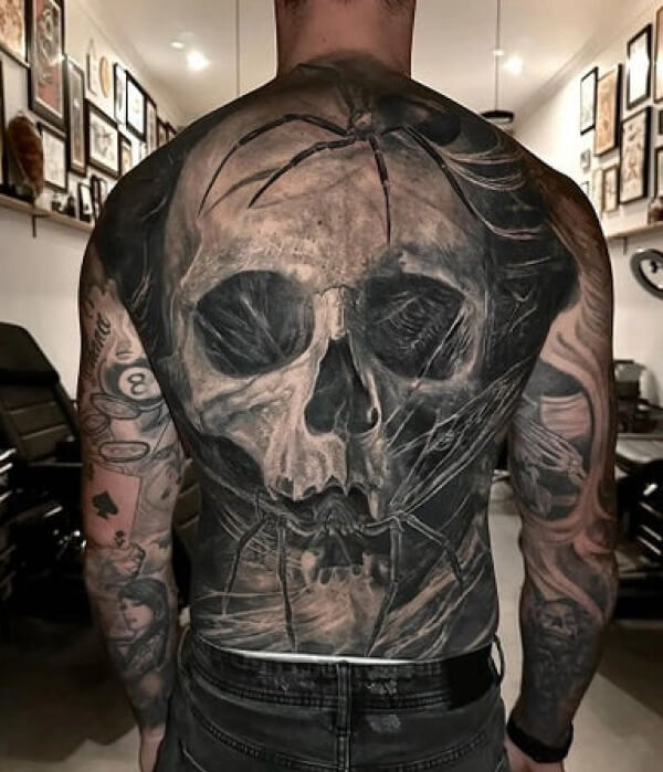 Skull Alpha Tattoo