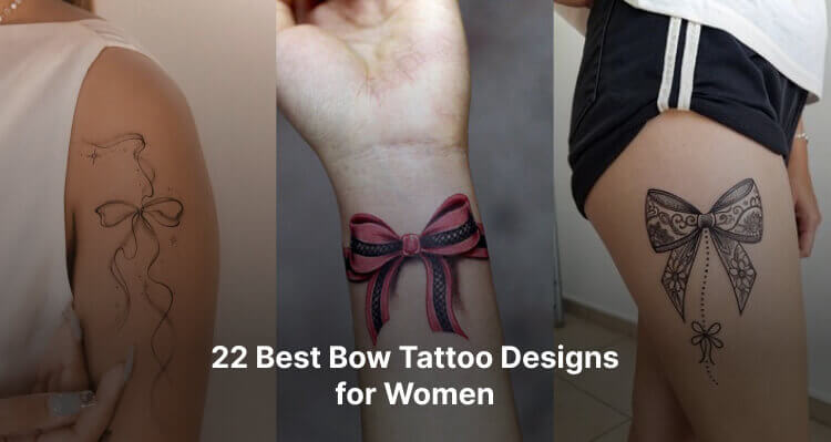 Best Bow Tattoo Designs for Women