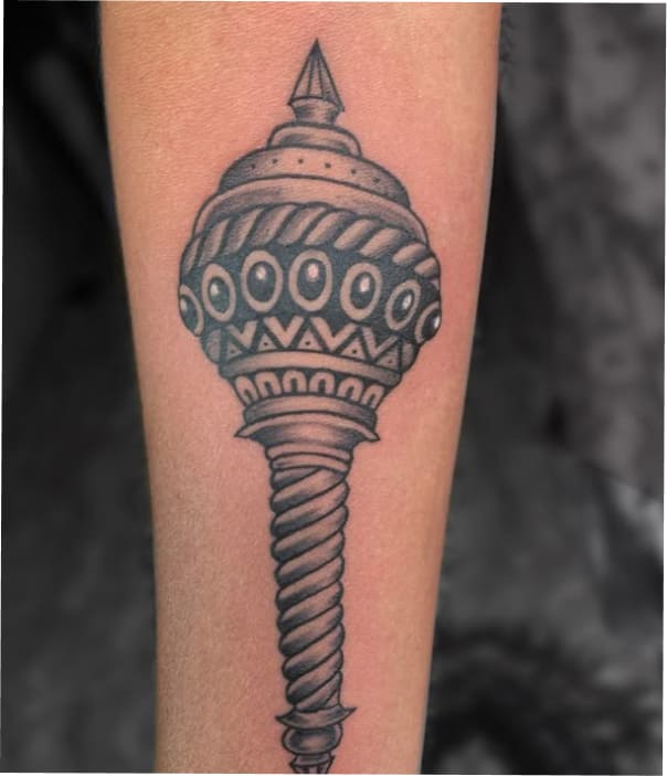 Gadā Tattoo - Trending Tattoo Gadā Tattoo