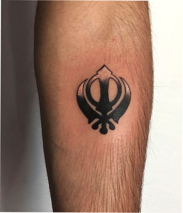 Khaḍga Symbol Tattoo - Trending Tattoo Khaḍga Symbol Tattoo