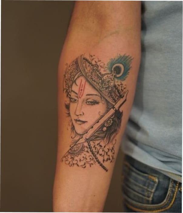 Lord Kṛṣṇa Tattoo - Trending Tattoo Lord Kṛṣṇa Tattoo