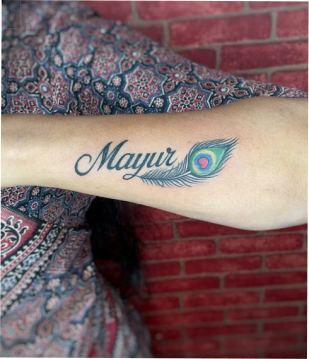 Mayūra Symbol Tattoo - Trending Tattoo Mayūra Symbol Tattoo