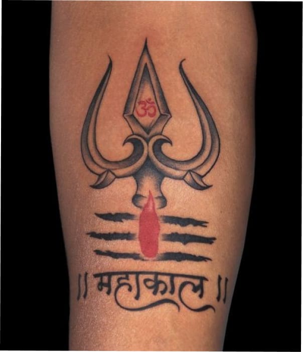 Tripuṇḍra Tilak Tattoo - Trending Tattoo Tripuṇḍra Tilak Tattoo