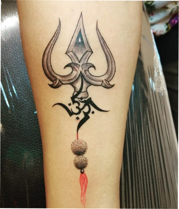Triśakti Symbol Tattoo - Trending Tattoo Triśakti Symbol Tattoo
