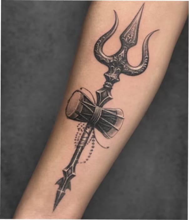 Ḍamaru Tattoo - Trending Tattoo Ḍamaru-Tattoo