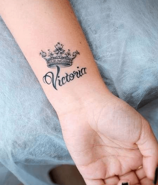 Crown-Name-Tattoo