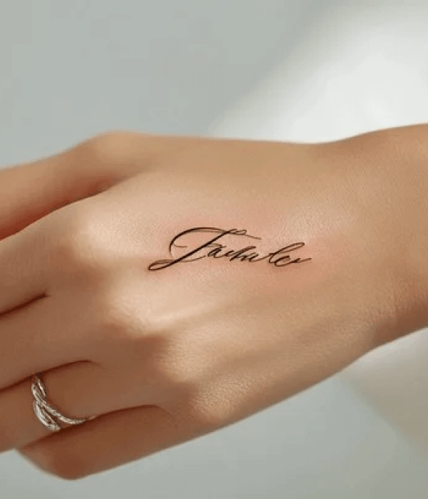 Cursive-Script-Name-Tattoo