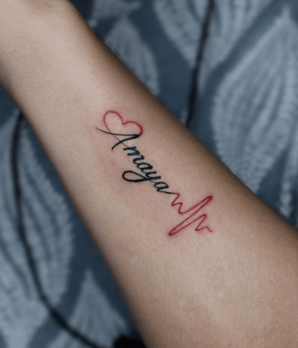 Name-with-Heartbeat-Line