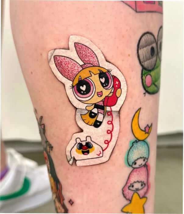 Sticker-Style-Tattoo